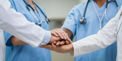 A team is embracing the power of DEI in healthcare
